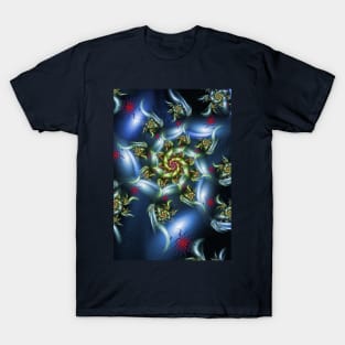 Spider spiral fractal T-Shirt